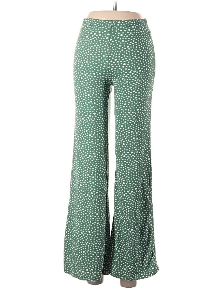 Pre-owned Blue Blush Active Pants In Green