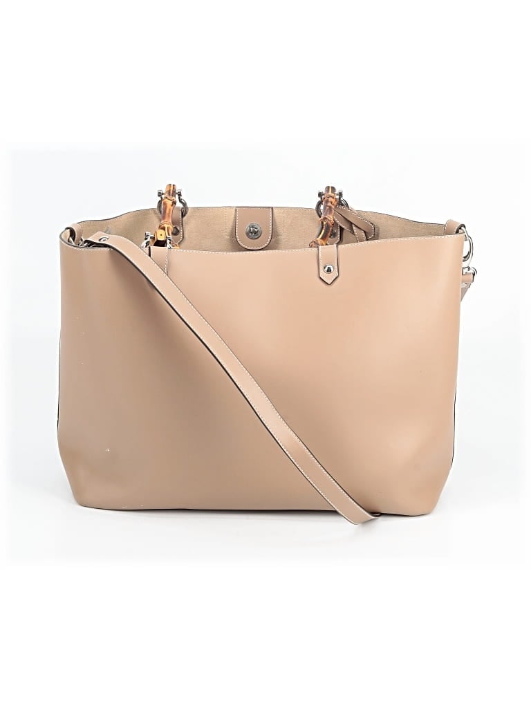 Pre-owned Unbranded Leather Tote Bag In Brown