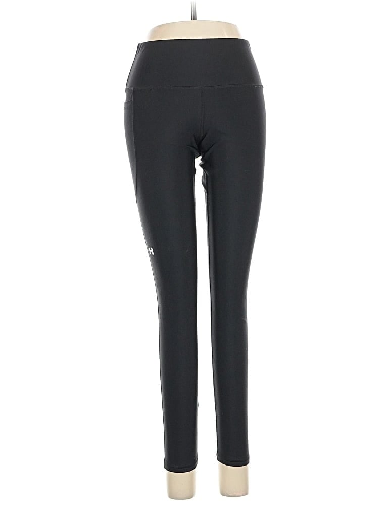 Pre-owned Under Armour Active Pants In Black