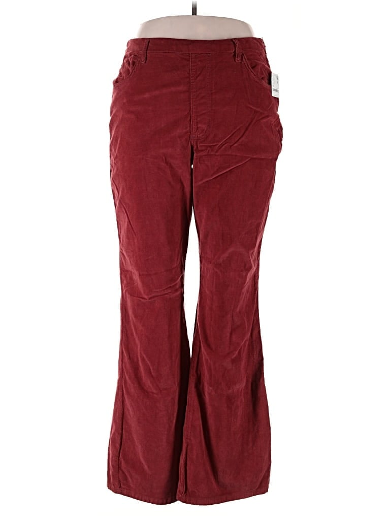 We The Free Casual Pants In Burgundy