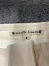 Nanette Lepore 100% Cotton Ivory Jeans Size 8 - photo 4