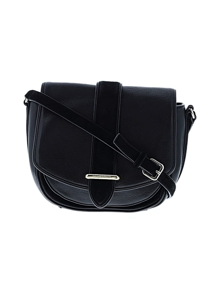 Pre-owned Kate Spade New York Leather Crossbody Bag In Black