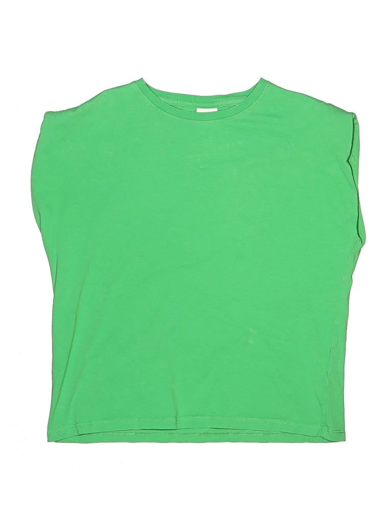 Pre-owned Zara Kids' Sleeveless T-shirt In Green