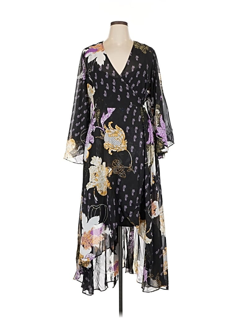 Pre-owned City Chic Cocktail Dress In Black