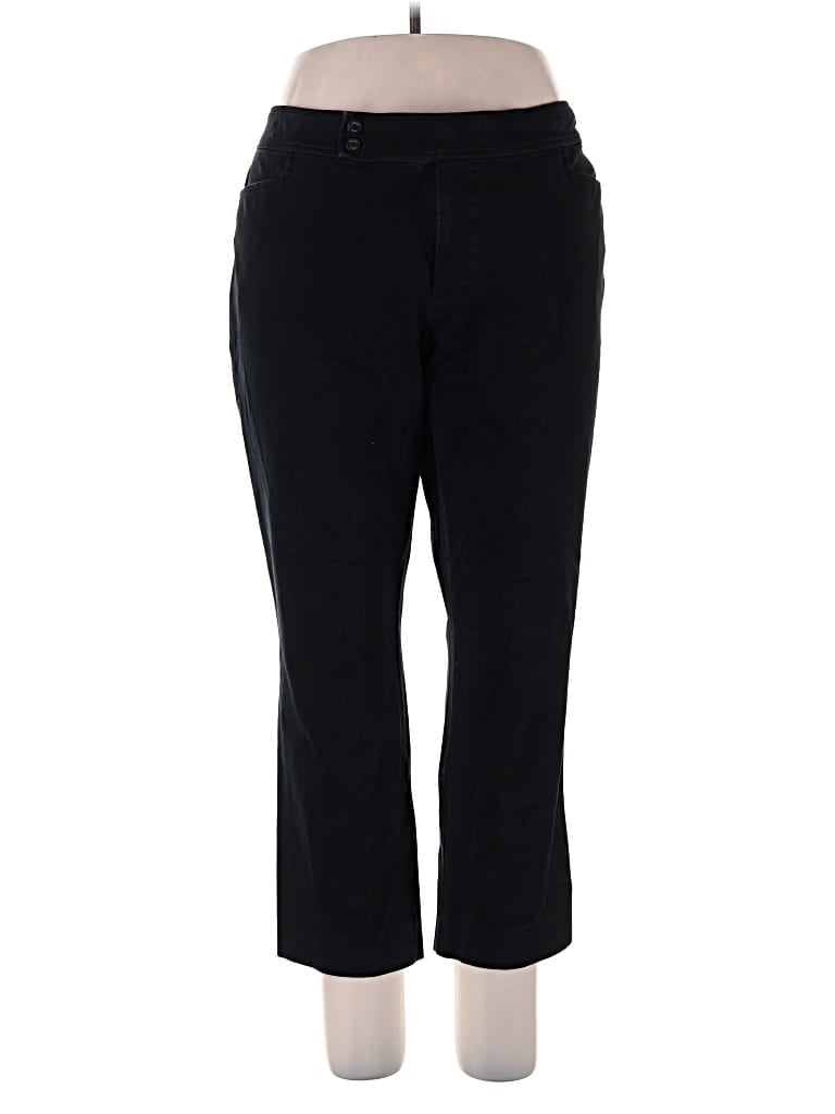 Pre-owned Chaps Active Pants In Black