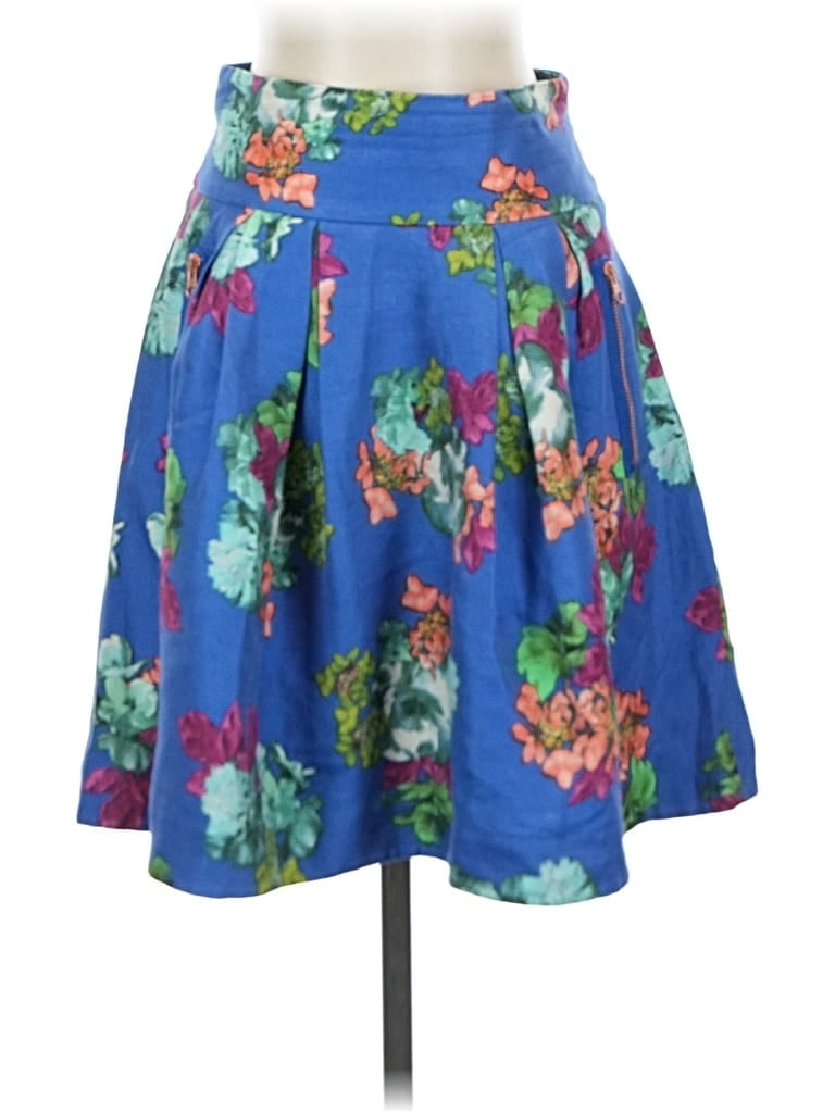 Pre-owned Maeve Casual Skirt In Blue