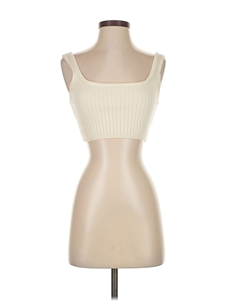 Pre-owned Wilfred Cardigan Sweater In White