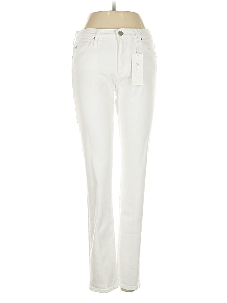 Pre-owned Adriano Goldschmied Jeans In White