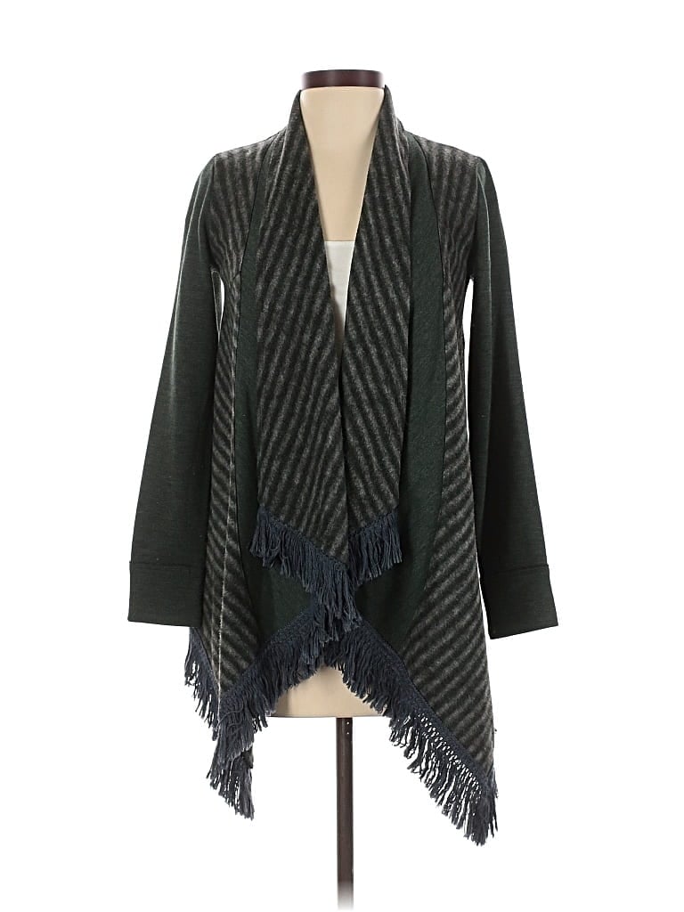 Pre-owned Saturday Sunday Cardigan Sweater In Green