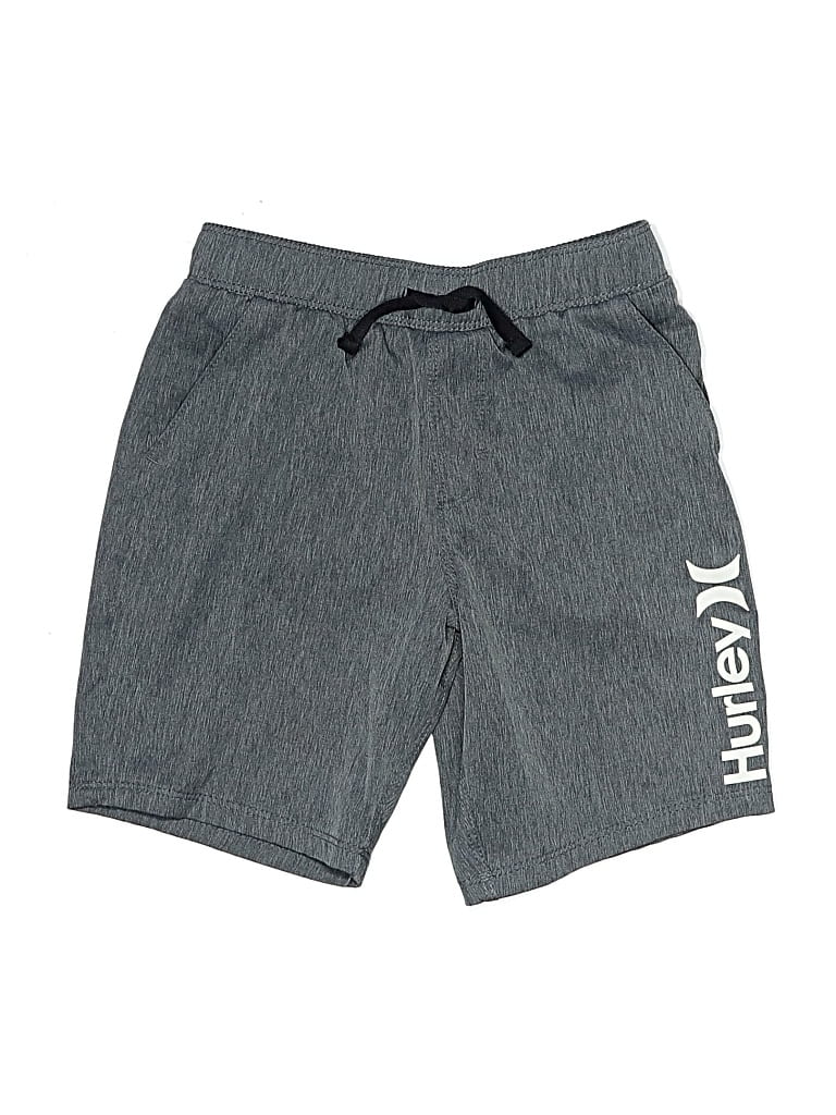 Pre-owned Hurley Kids'  Athletic Shorts In Gray