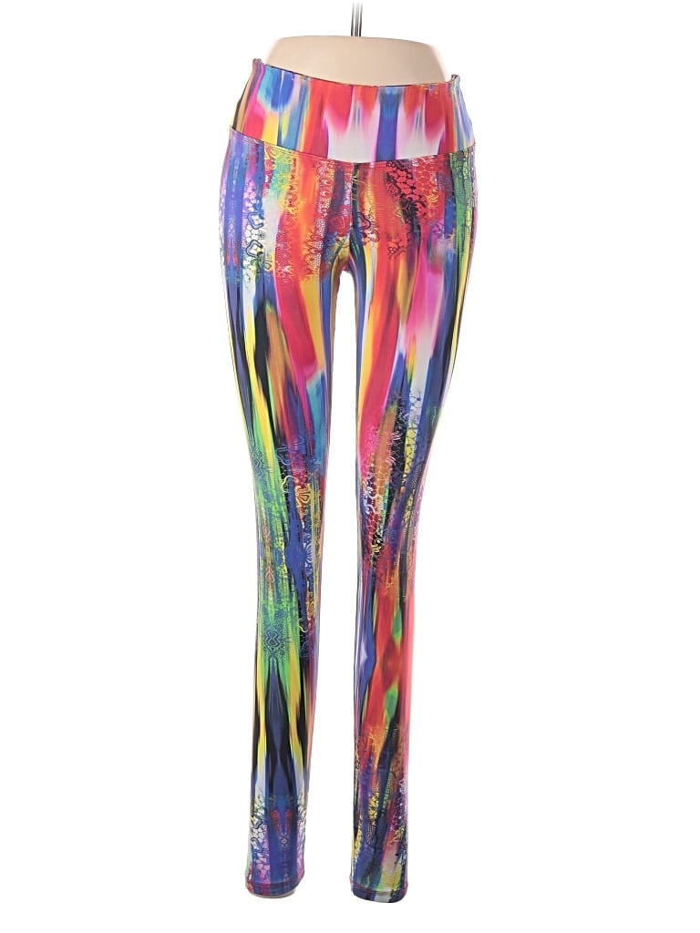 Pre-owned Assorted Brands Leggings In Red