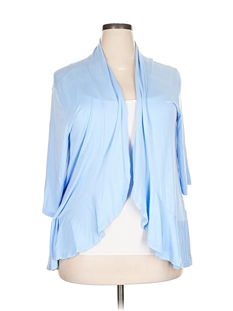 ASSORTED BRANDS Pre-owned Cardigan Sweater In Blue