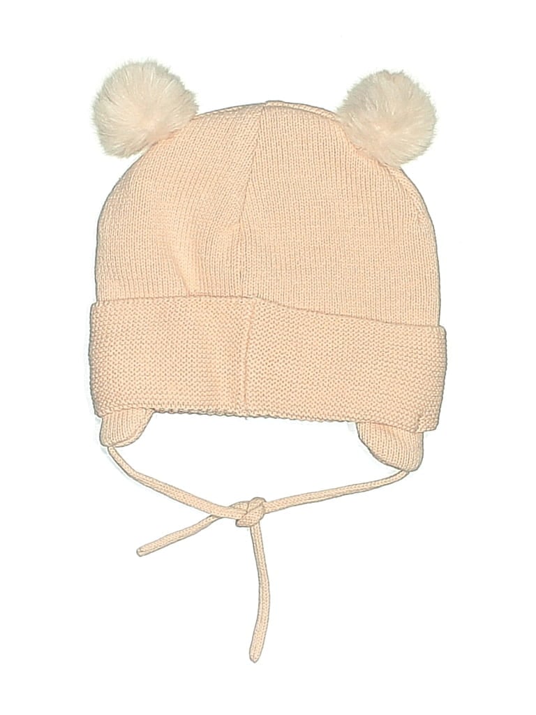 Pre-owned H&m Kids' Beanie Hat In Pink