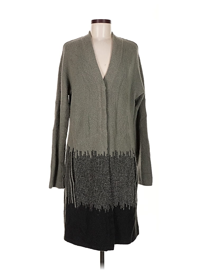 Pre-owned Nic + Zoe Cardigan Sweater In Gray
