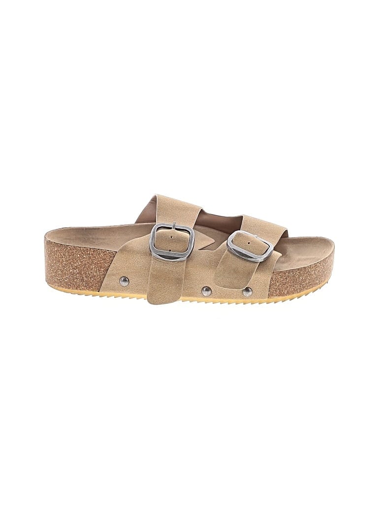 Pre-owned Mia Sandals In Brown