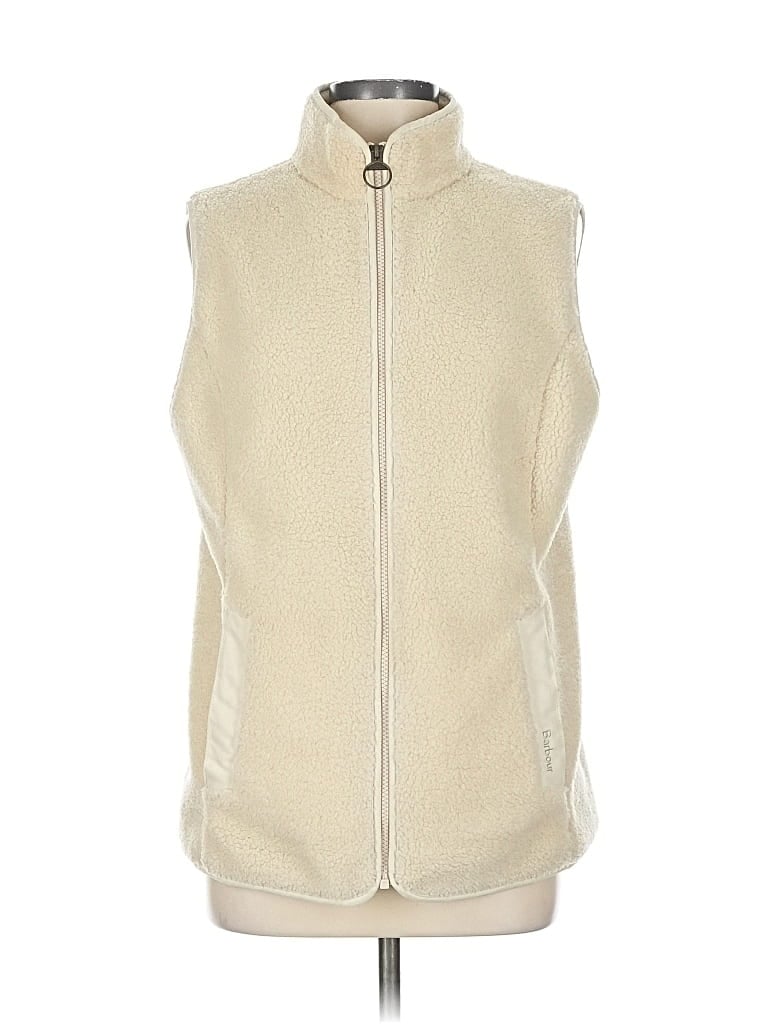 Pre-owned Barbour Vest In White