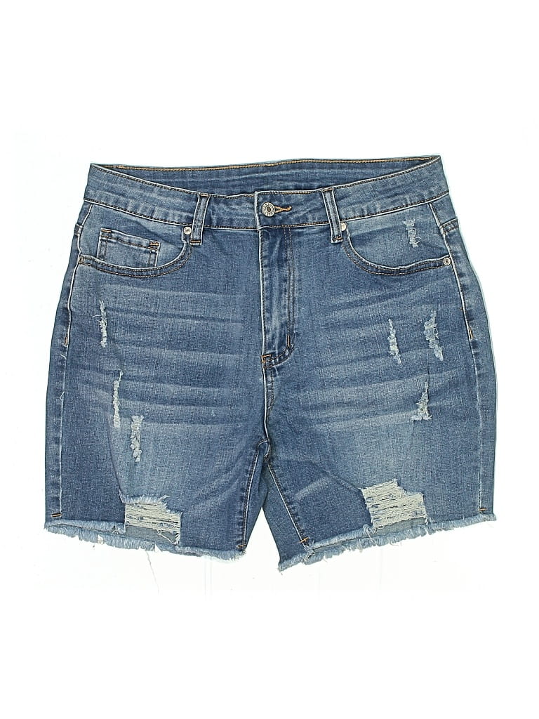 Pre-owned Unbranded Denim Shorts In Blue