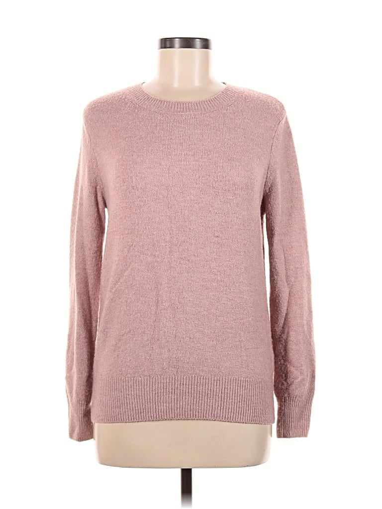 Pre-owned H&m Pullover Sweater In Pink
