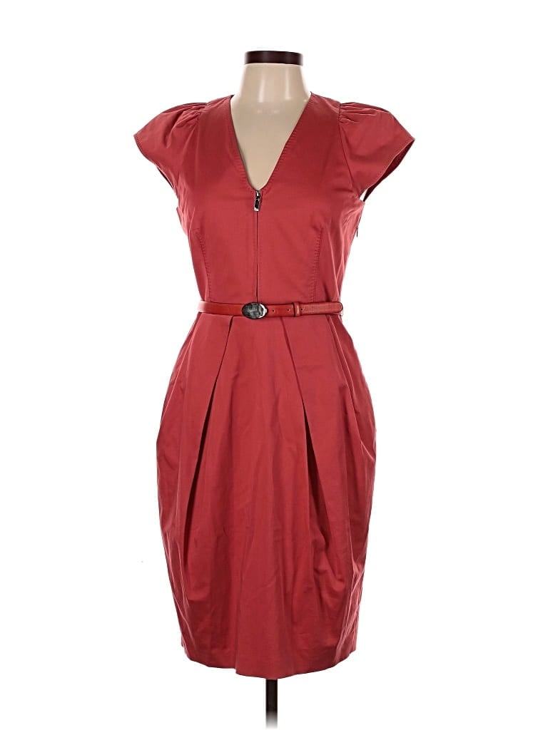 Max Mara Casual Dress In Red