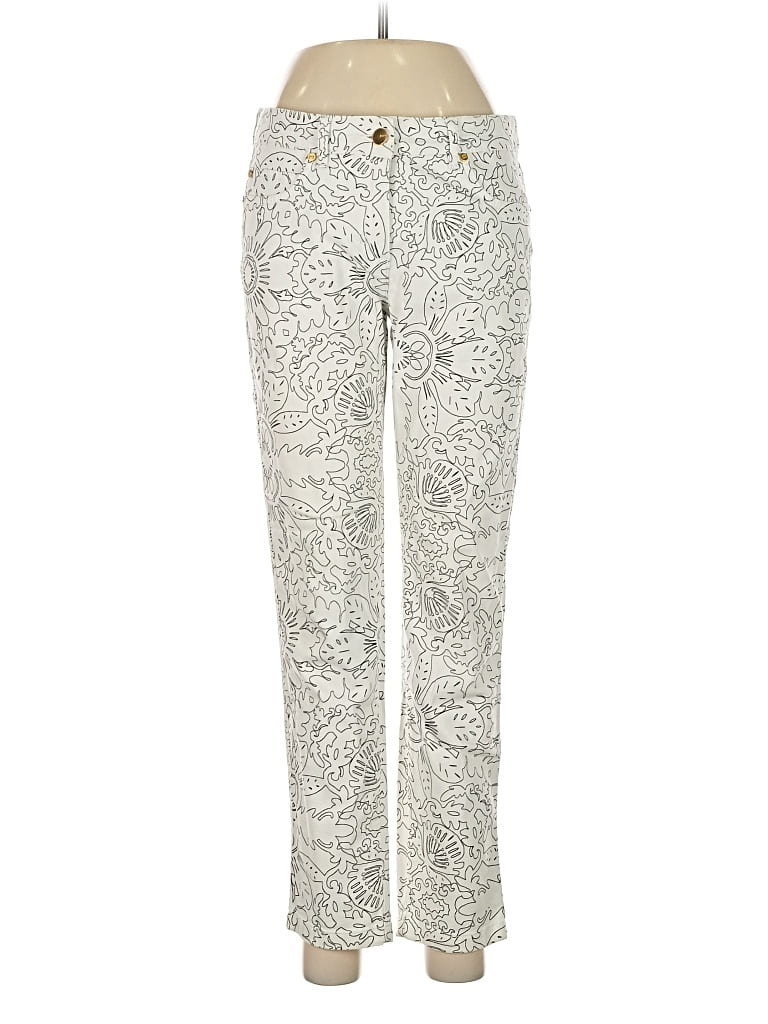 Pre-owned Escada Jeans In Silver