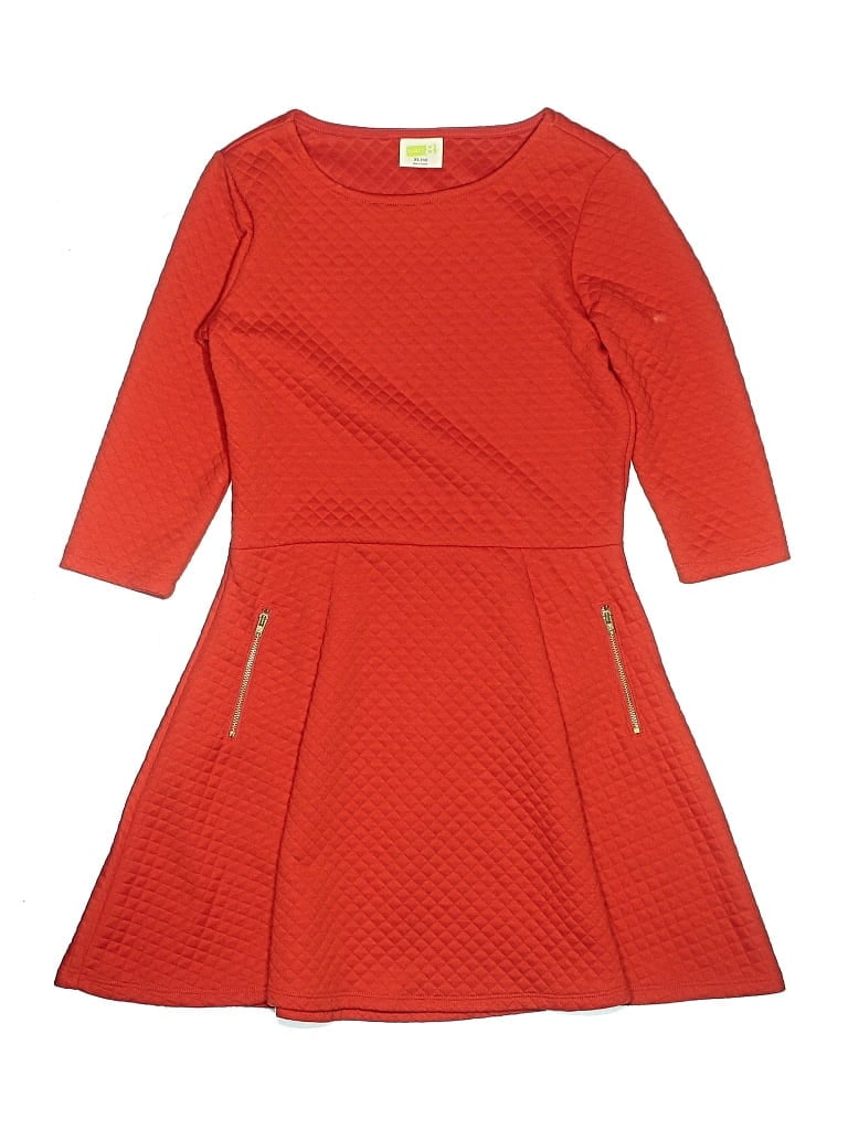 Pre-owned Crazy 8 Kids' Dress In Red
