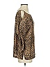 MICHAEL Michael Kors 100% Polyester Gold Brown 3/4 Sleeve Blouse Size S - photo 4