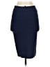 BCBGMAXAZRIA Solid Blue Formal Skirt Size S - photo 2
