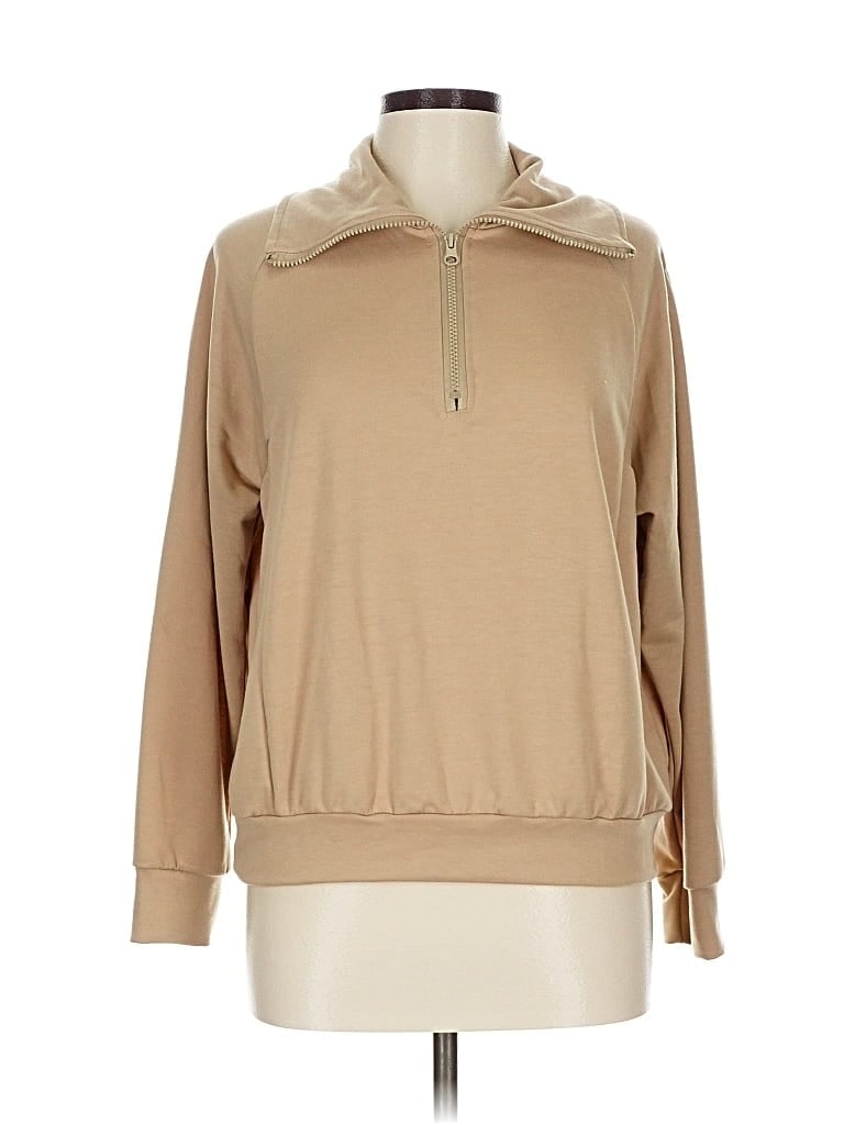 Pre-owned Unbranded Pullover Hoodie In Brown