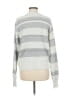 Paige Stripes Gray Pullover Sweater Size M - photo 2