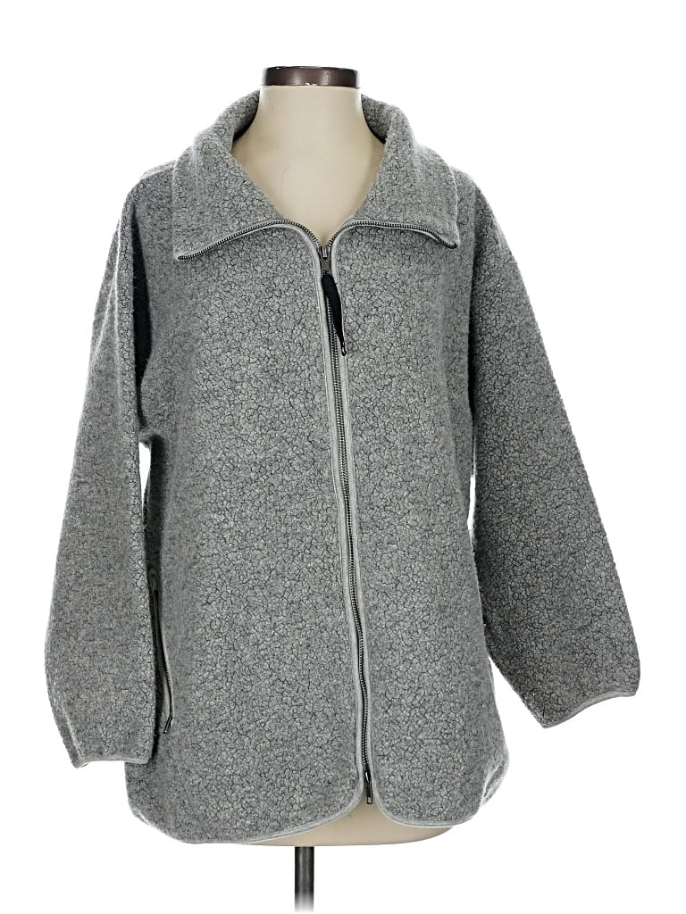 Pre-owned Ministry Of Supply Wool Coat In Gray