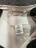 H&M 100% Polyester Argyle Ivory Coat Size S - photo 6