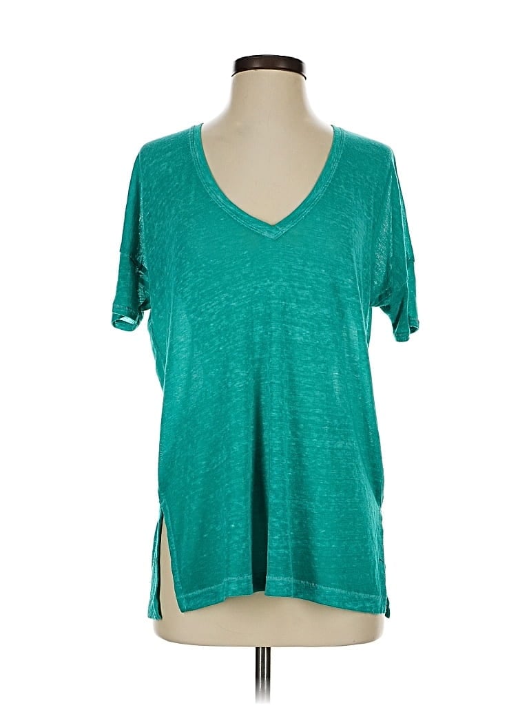 Pre-owned Lucky Brand Short Sleeve T-shirt In Blue