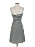 BCBGMAXAZRIA Stripes Black Cocktail Dress Size S - photo 2