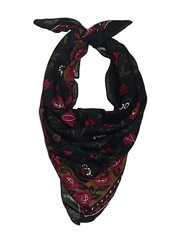 Pre-owned Unbranded Scarf In Black