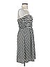 BCBGMAXAZRIA Stripes Black Cocktail Dress Size S - photo 4