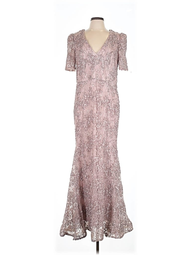 Pre-owned Xscape Cocktail Dress In Pink