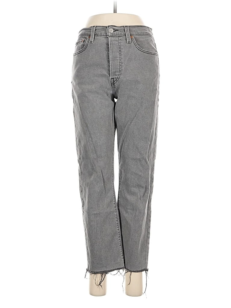 Pre-owned Levi's Casual Pants In Gray