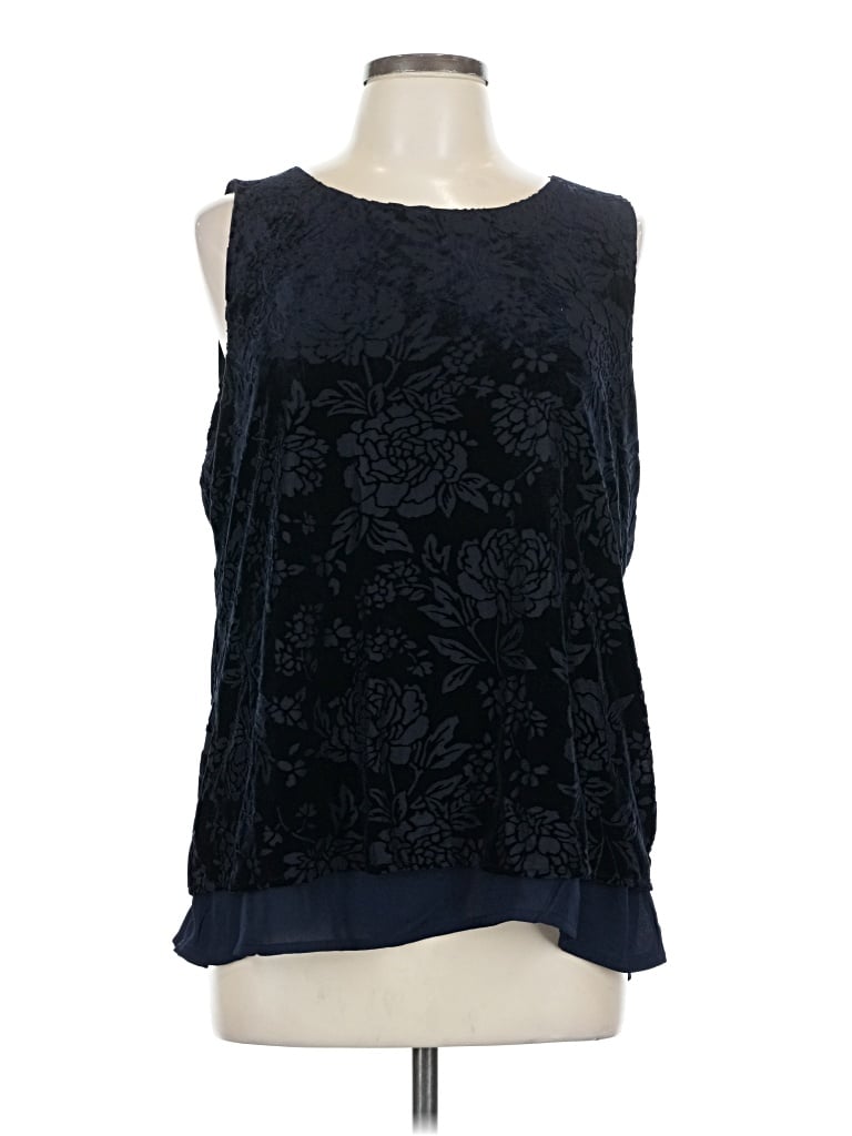 Ann Taylor Factory Sleeveless Blouse In Black
