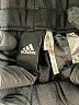 Adidas 100% Polyester Black Track Pants Size XS - photo 7
