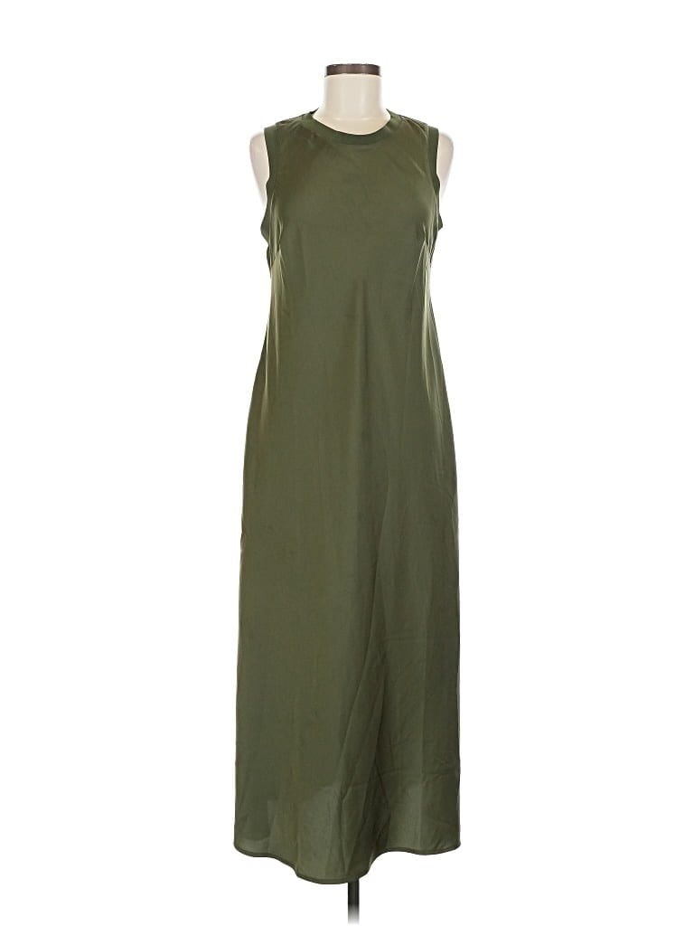 Pre-owned Scoop Casual Dress In Green