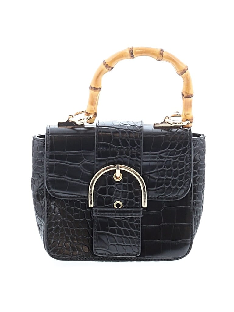 Pre-owned Unbranded Satchel In Black