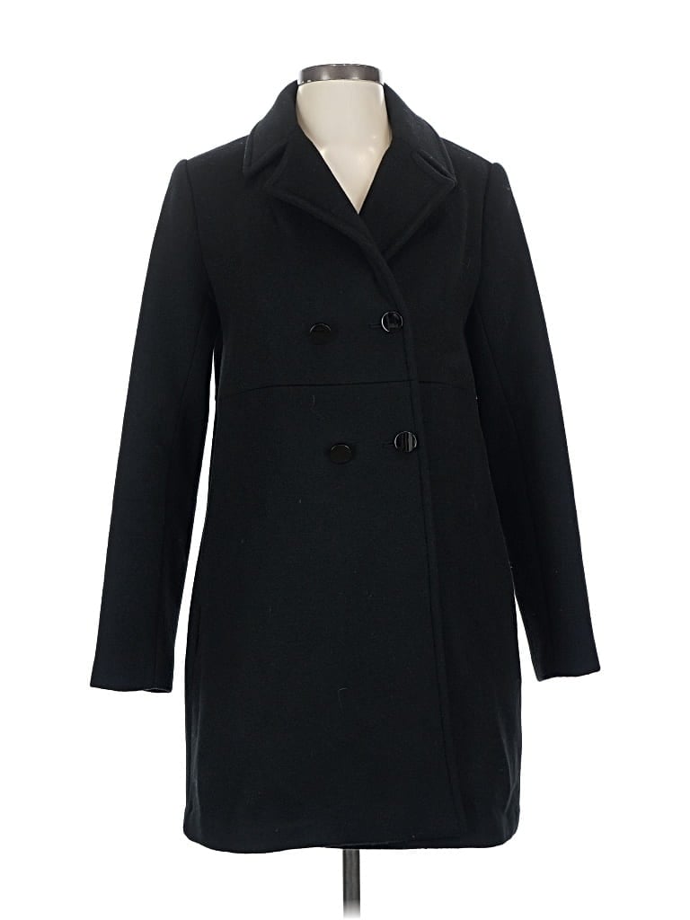 Pre-owned Saks Fifth Avenue Coat In Black