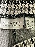 Susan Graver Houndstooth Gray Casual Pants Size XS - photo 4