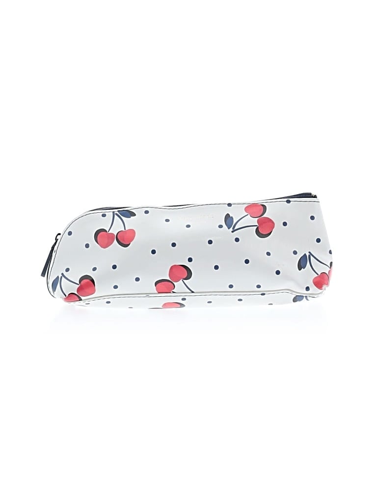 Pre-owned Kate Spade New York Makeup Bag In White