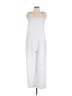 Misslook Solid White Jumpsuit Size XL - photo 1