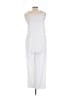 Misslook Solid White Jumpsuit Size XL - photo 2