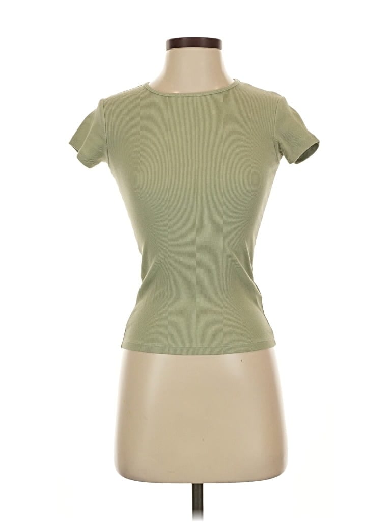 Pre-owned Cotton On Short Sleeve T-shirt In Green