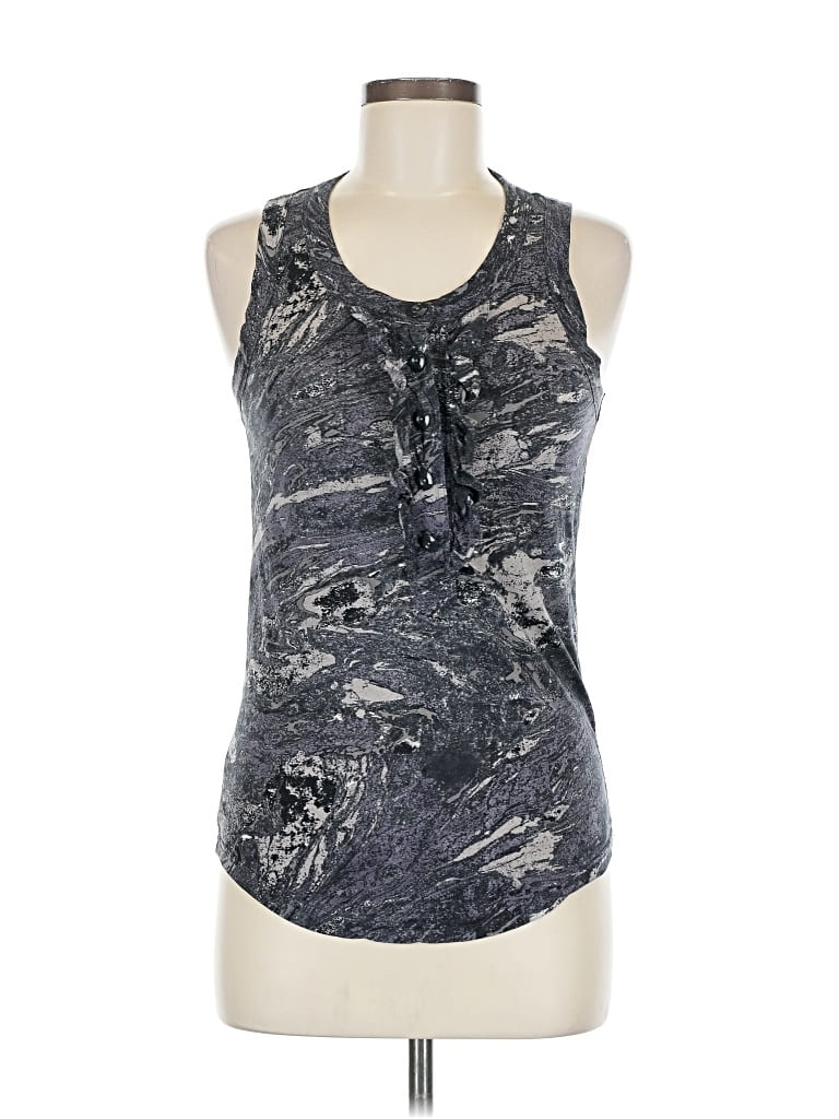Pre-owned Marc By Marc Jacobs Sleeveless Top Gray Halter Neckline Tops