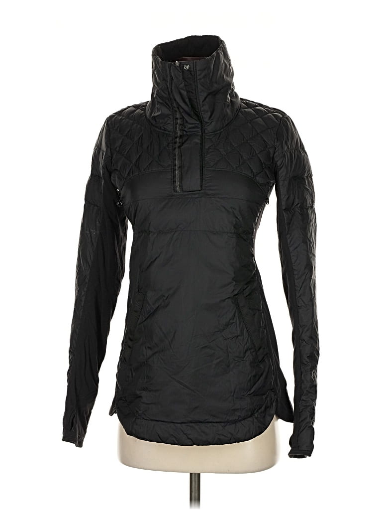 Pre-owned Lululemon Athletica Snow Jacket In Black