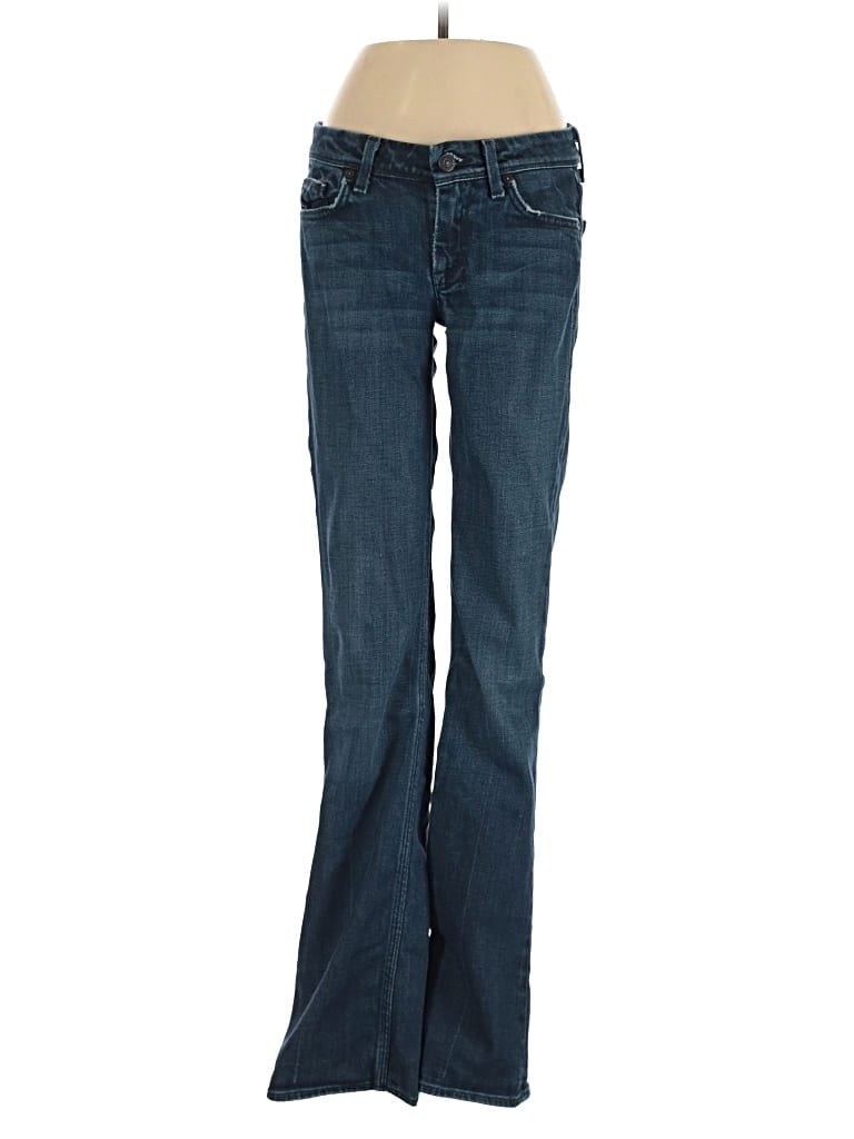 Pre-owned 7 For All Mankind Jeans In Blue